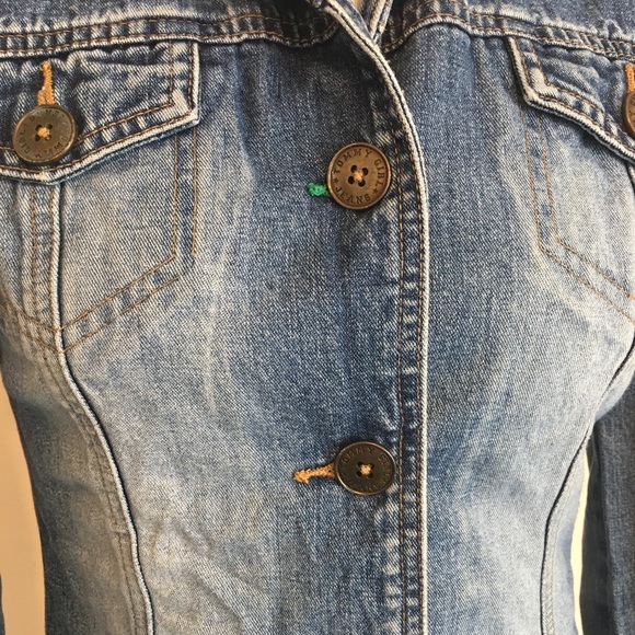 Vintage Tommy Girl Fitted Jean Jacket - Picture 4 of 8